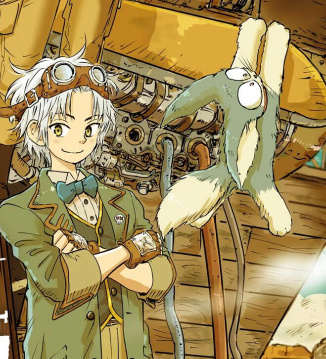 Huck the Air Pirate and the Princess of Steam